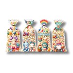 Dortisimo Celofánový sáček Velikonoce s pleteným vzorem 12,5 x 27 cm (12 ks)