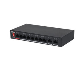 Dahua PFS3010-8ET-96-V2 / Switch / 1000Mbps / 10x RJ-45 / PoE (PFS3010-8ET-96-V2)