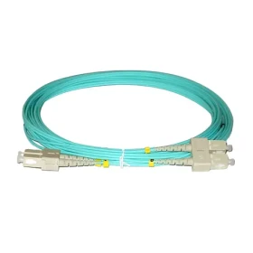 XtendLan FO patch SC-SC 10m / Optický patch kabel / 50/125 OM3 duplex / LS0H (FOP-SCSC-D-10-50-OM3)