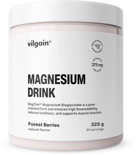 Vilgain Magnesium Drink – lesní ovoce 325 g