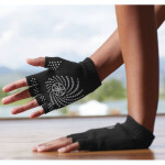 Protiskluzové rukavice bez prstů Gaiam 54029 NEPLATÍ