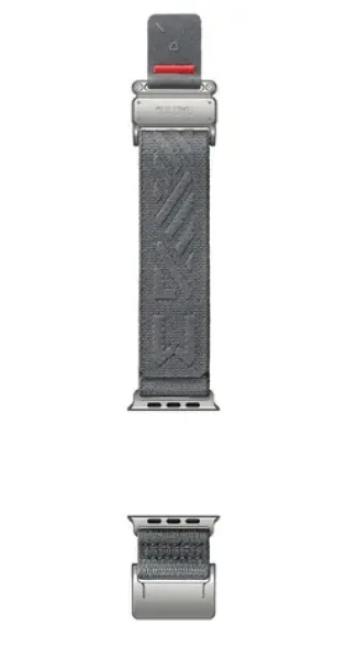 Aulumu C03 Titanium Mag řemínek na hodinky, Titanová přezka - Gray (6975941662065)