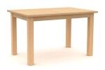Rozkládací jídelní stůl ROBIN 120(160)x80x75