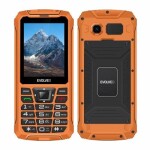 EVOLVEO StrongPhone Z6 černo-oranžová / 2.8" / 2MP / Dual-SIM / IP68 (SGM SGP-Z6-BO)