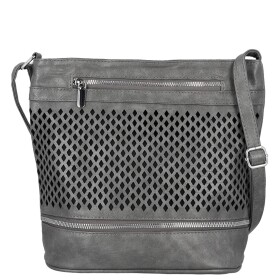 Stylová dámská crossbody kabelka Teri, šedá