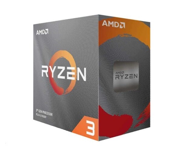 CPU AMD RYZEN 3 4100, 4-core, 3.8GHz, 6MB cache, 65W, socket AM4, BOX EDF_232599