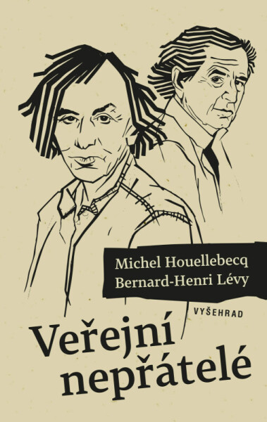 Veřejní nepřátelé (poškozená) - Michel Houellebecq, Bernard-Henri Lévy