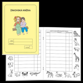 Žákovská knížka 1. ročník - známkování (žlutá) - Jitka Rubínová