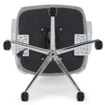 Kancelářská židle, houpací mechanismus, šedá, KA-K2031 GREY