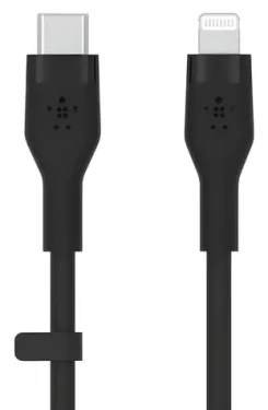 Belkin CAA009bt3MBK černá / Kabel USB-C na Lightning / 3 m / 15W / MFi (CAA009BT3MBK)