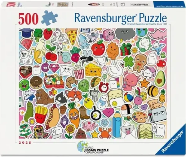 Ravensburger 120017967 Koláž plná chaosu 500 dílků