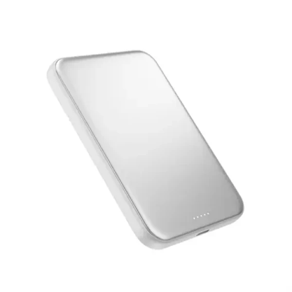 Epico UltraPack Qi2 25W Slim Mag+ 5000mAh stříbrná / Powerbanka / USB-C / Qi2 (9915112100109)