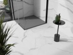 MEXEN - Stone+ Sprchová vanička čtvercová 100x100, szary-beton 44611010