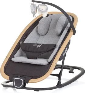 CHIPOLINO Kojenecké lehátko Senso Cloud+Wood (SHESO0251CL)