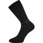 VOXX Ponožky bavlněné CASHMERE LOVE s kašmírem a ionty stříbra ČERNÉ (3 páry) 43-46 120987