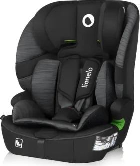 LIONELO Autosedačka Billy i-Size 76-150cm Black Grey / ECE R129 i-Size / ISOFIX / Top Tether / redukční vložka (LO-BILLY I-SIZE BLACK GREY)