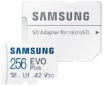 SAMSUNG EVO Plus 256GB + adaptér / micro SDXC / UHS-I U3 / Class 10 (MB-MC256SA/EU)