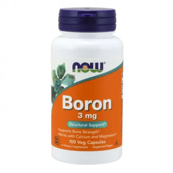 Bór 3 mg - NOW Foods (100 kaps.) (35656-1-100caps)