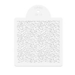 Stencil Květinová krajka