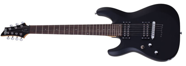 Schecter C-7 Deluxe LH Satin Black