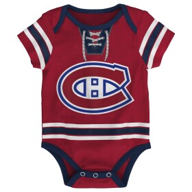Outerstuff Dětské body Montreal Canadiens NHL Hockey Pro Creeper – Blank Velikost: 6 – 9 měsíců