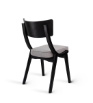 NábytekProNás Jídelní židle DIRAN čalouněná - černá (DIOSA 19)