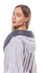 Dámský župan 9145 pearl - L&L perleťová M
