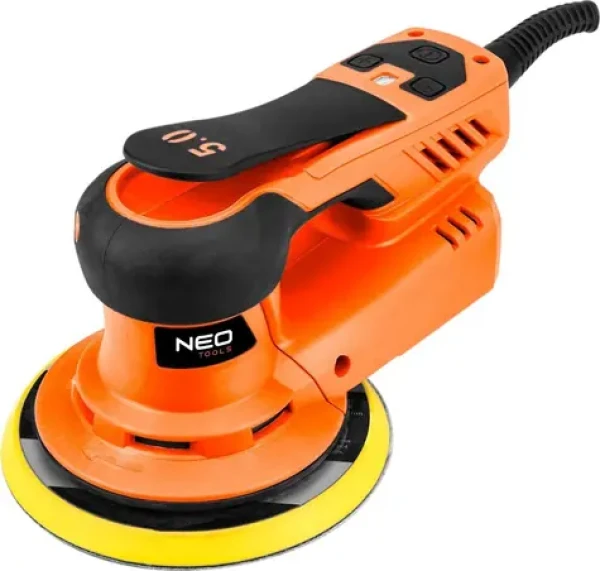 NEO Excentrická bruska bezkartáčová / Excentrická bruska / 350W / Průměr 150 mm (04-721)