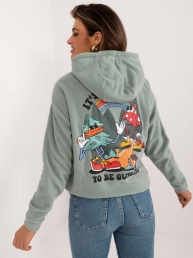 Mikina D20005M02679A pistácie S