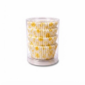 Dortisimo Košíčky na mini muffiny se žlutými květinami (100 ks)