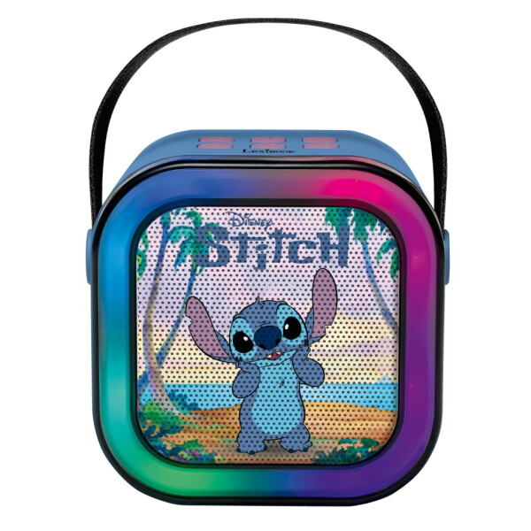 Lexibook přenosný karaoke reproduktor se 2 mikrofony Stitch - Alltoys Lexibook