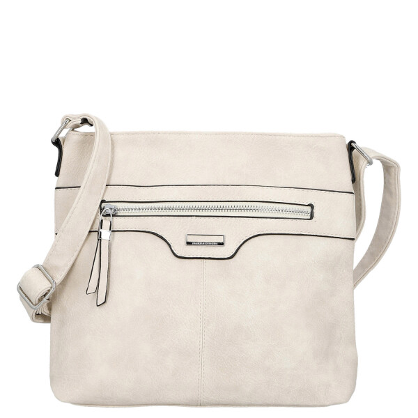 Stylová dámská crossbody kabelka Rula, béžová