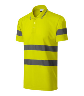 HV Runway polokošile unisex fluorescenční žlutá M