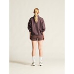 Běžecká bunda CRAFT Hypervent Oversized Wind - fialová Velikost textilu: XL