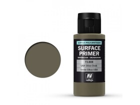 Vallejo Surface Primer 73608 USA Olive Drab 60 ml