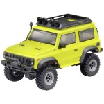 Amewi AMXRock RCX10BTS Scale Crawler Pick-Up mattgrün 1:10, RTR komutátorový 1:10 RC model auta elektrický Crawler RtR 2