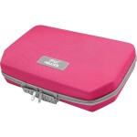 Vrtací šroubovák AKU s příklepem, růžový, 12V Li-ion, 2000mAh sada 27 ks Extol Lady 402403