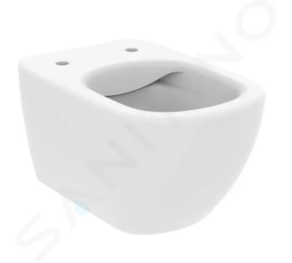 IDEAL STANDARD - Tesi Závěsné WC, RimLS+, matná bílá T4932V1