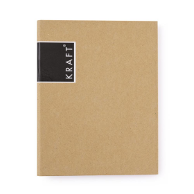 Karis blok A5 lamino KRAFT nature, 100ls