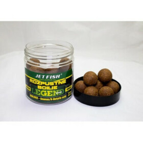 Jet Fish Boilies Legend Range Bioliver Ananas/N-Butyric 250ml 24mm (000130)