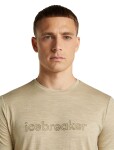 ICEBREAKER Mens Merino 150 Tech Lite SS Tee IB Stitchline, Bay Heather (vzorek) velikost: M