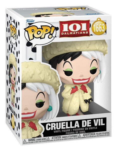 Funko POP: 101 Dalmatians- Cruella De Vil (s možností CHASE verze) #1663