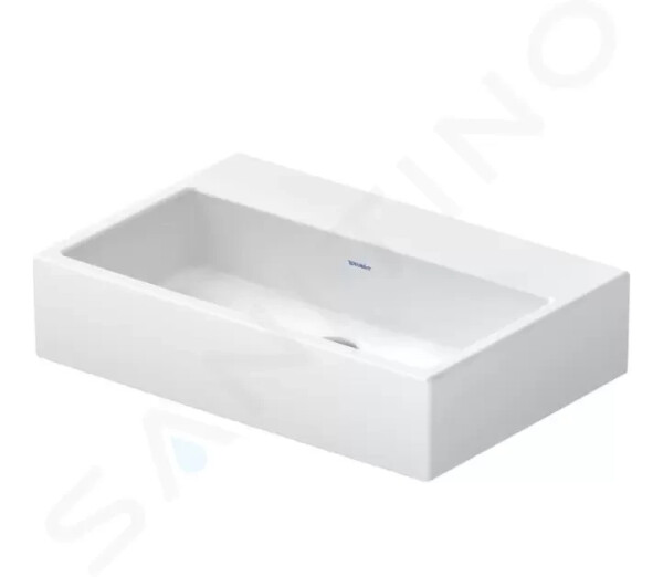 DURAVIT - Vero Air Umyvadlo 600x400 mm, bez přepadu, bez otvoru pro baterii, bílá 2368600070