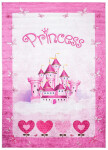 DumDekorace DumDekorace Dívčí koberec s motivem zámku pro princezny