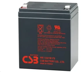 CSB HR1221WF2 / Olověný akumulátor / 12V / 5,1Ah / F2 (PBCS-12V005.1-F2AH)