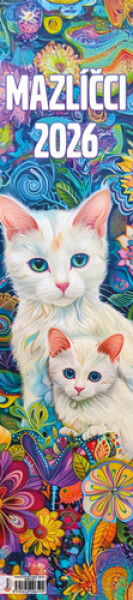 Nástěnný kalendář Mazlíčci 2026