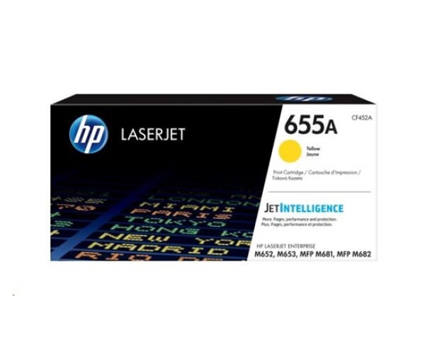 HP 655A Yellow Original LaserJet Toner Cartridge (CF452A) (10,500 pages) EDF_1006290