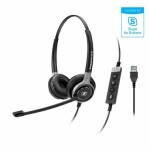 SENNHEISER IMPACT SC 660 USB ML černá / USB headset / mikrofon / USB (1000553)