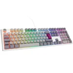 Ducky One 3 Cherry MX-Blue šedá / herní klávesnice / podsvícená / mechanická / drátová USB-C / DE (DKON2108ST-CDEPDMIWHHC2)