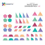 Connetix Connetix Tiles - Magnetická Stavebnice Pastelová Rozšiřující Sada 48 ks